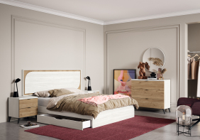 dormitorio matrimonio basic creta grupo exojo fabri-kit