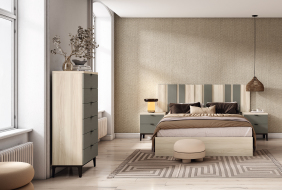 dormitorio matrimonio basic creta grupo exojo fabri-kit