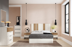 dormitorio matrimonio basic creta grupo exojo fabri-kit