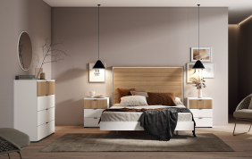 dormitorio matrimonio basic creta grupo exojo fabri-kit