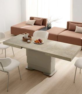 MESAS PEMI CENTRO COMEDOR EXTENSIBLE Y ELEVABLE ELEGANT
