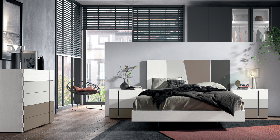 Si buscas un dormitorio de matrimonio moderno y elegante, te enamorarás del  modelo Icon Cosmo by EOS 